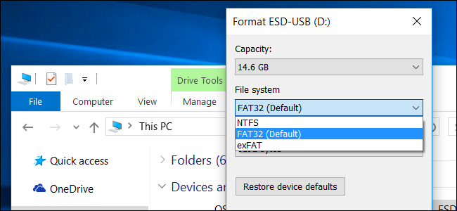 usb showing differnt files for mac and windows